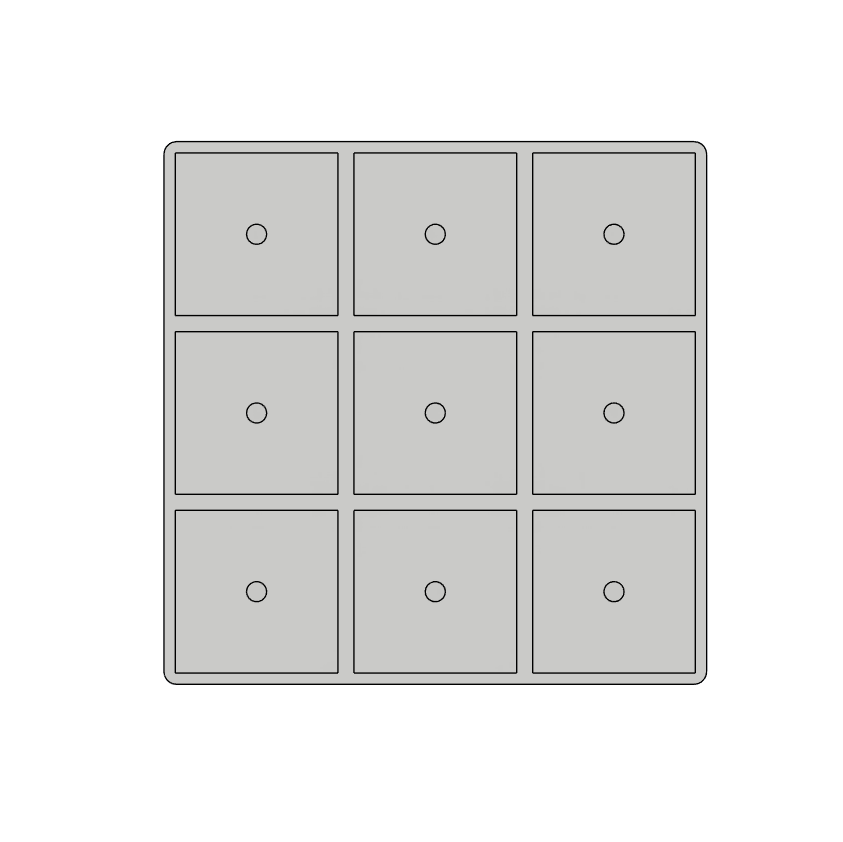 2" Frame Files- Standard Style (click for more layouts)