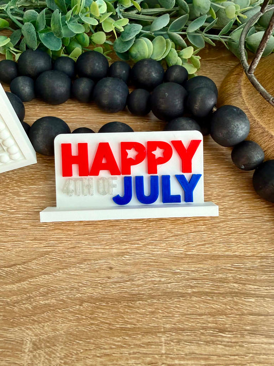 "Happy 4th Of July" Frame Accessories
