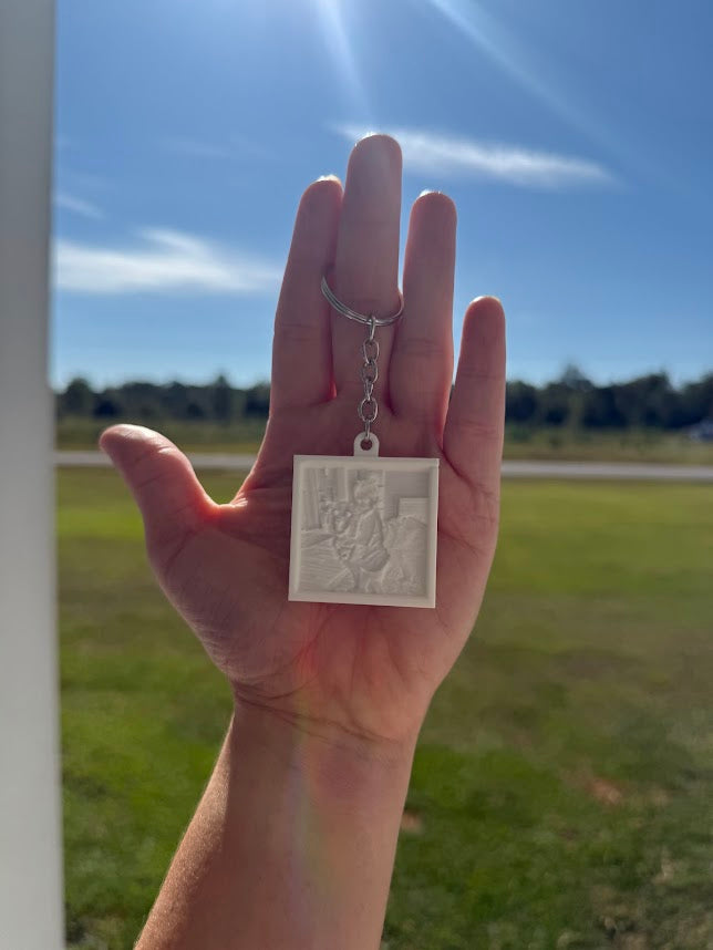 Lithophane Keychain