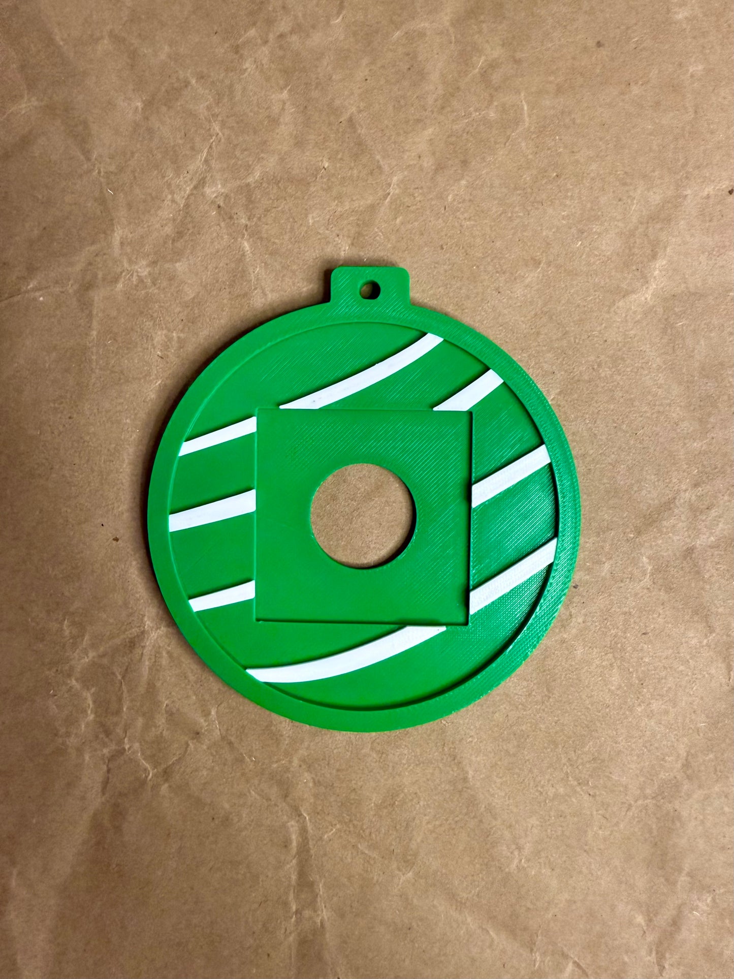 Magnetic Photo Christmas Ornament 3D Print File - 2x2 Magnet (Available for Commercial Use)