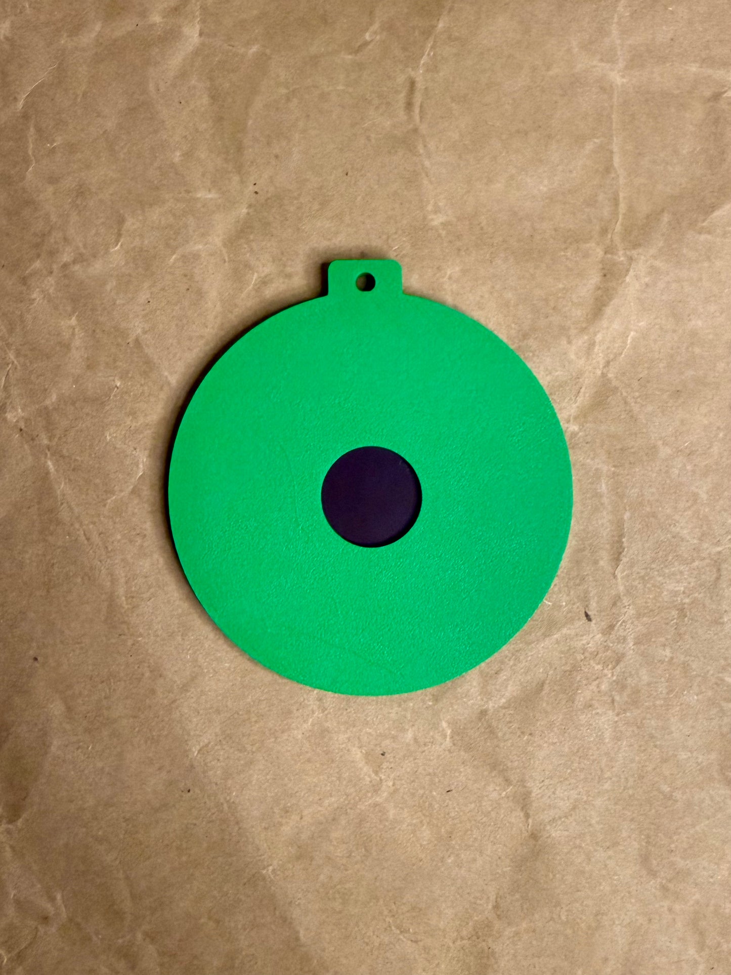 Magnetic Photo Christmas Ornament 3D Print File - 2x2 Magnet (Available for Commercial Use)