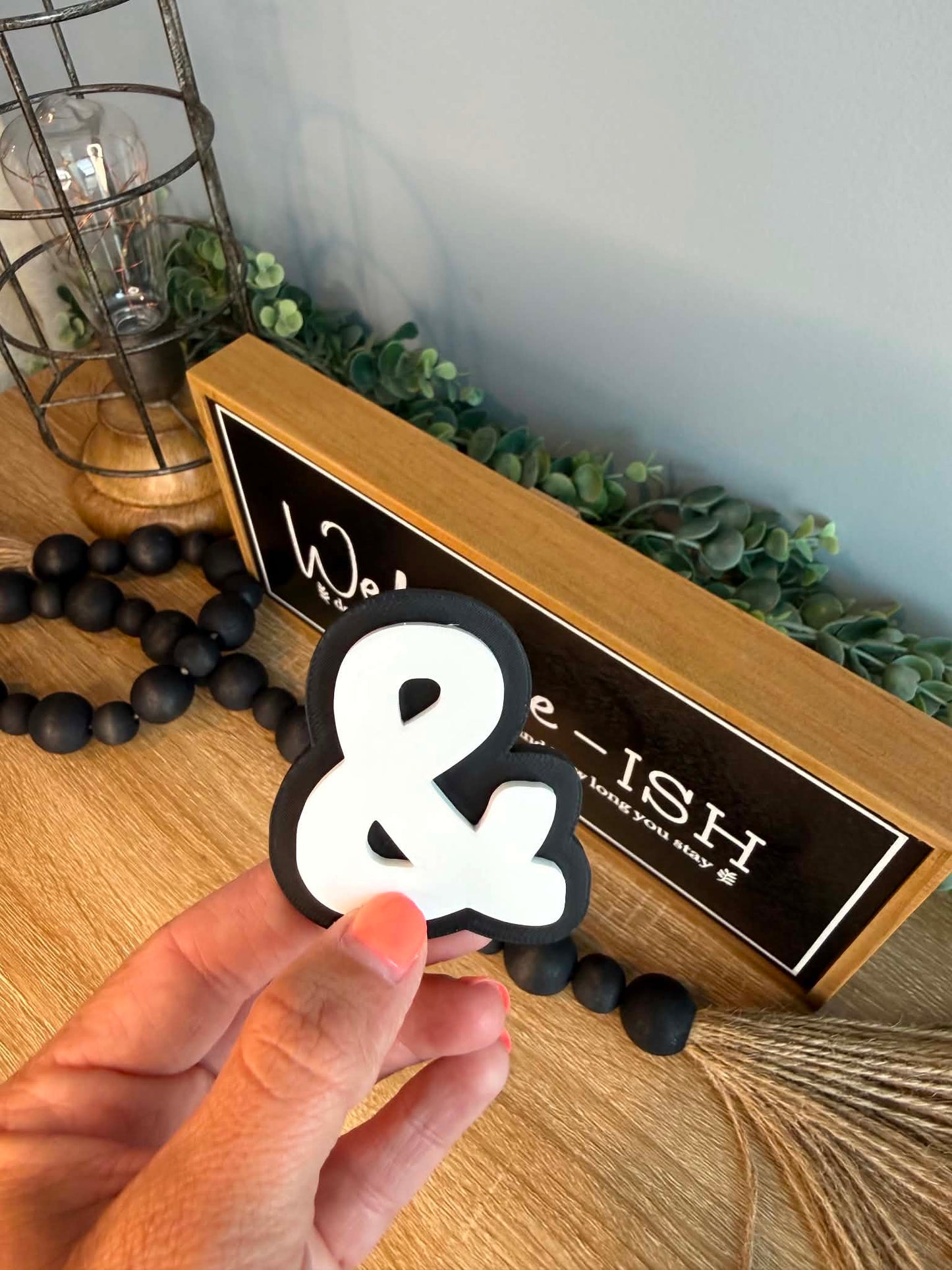 Magnetic Number Display Signs