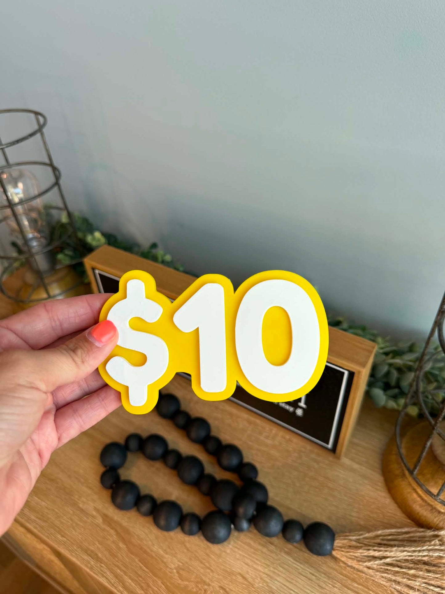 Magnetic Number Display Signs
