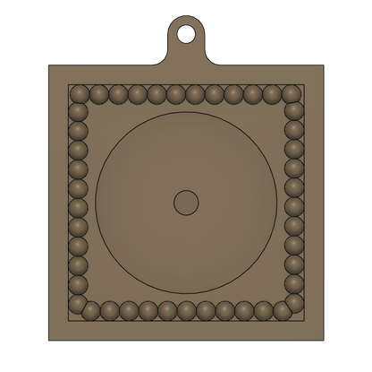 Round Ornament- Bohemian Style