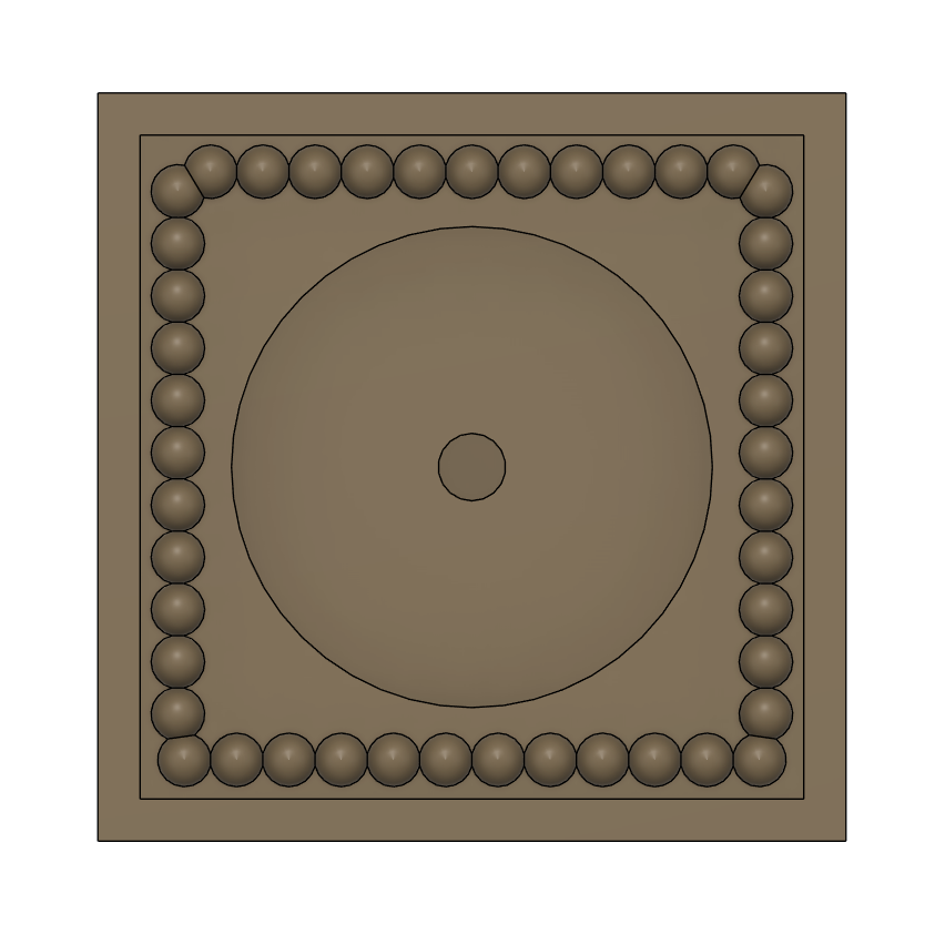 2.5" Round Frames- Bohemian Style (click for all layouts)