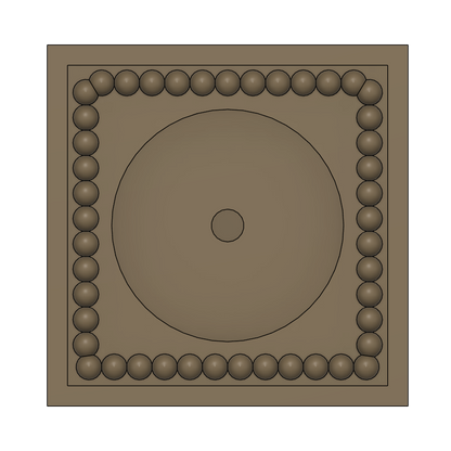 2.5" Round Frames- Bohemian Style (click for all layouts)