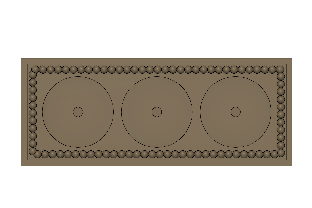 2.5" Round Frames- Bohemian Style (click for all layouts)