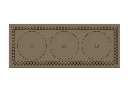 2.5" Round Frames- Bohemian Style (click for all layouts)