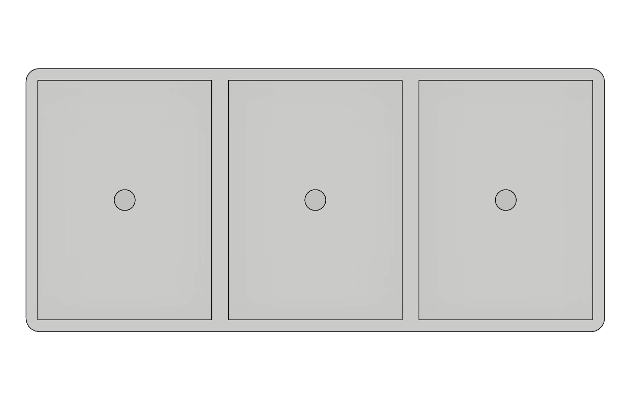 2.5"x3.5" Frames- Standard Style (click for all layouts)