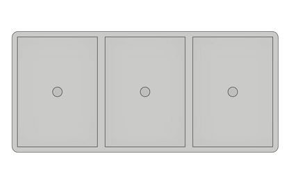 2.5"x3.5" Frames- Standard Style (click for all layouts)