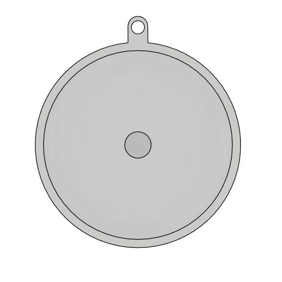 Round Ornament- Standard Style