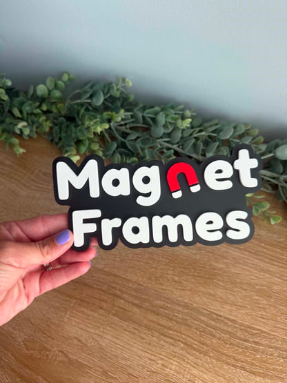 Magnetic Alphapet & Phrases Display Sign Files