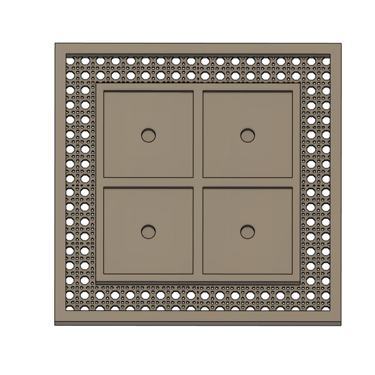 2" Rattan Style Files
