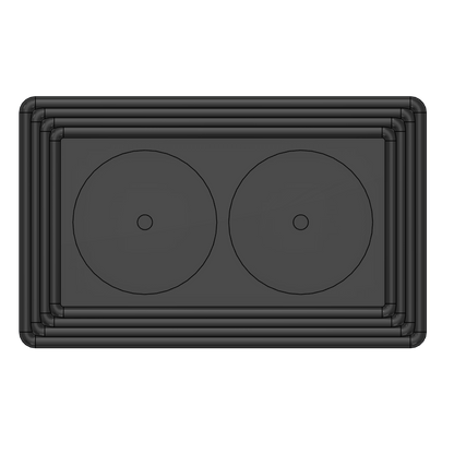 2.5" Round Frames- Pipe Style (click for all layouts)