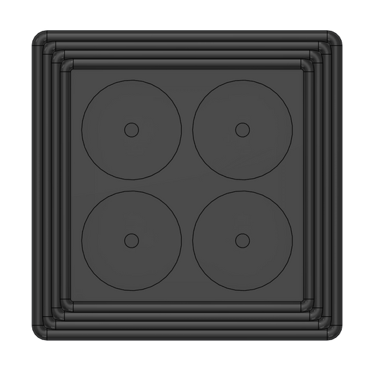 2" Round Frames- Pipe Style (click for all layouts)
