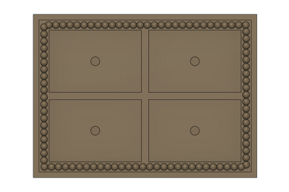 2.5"x3.5" Frames- Bohemian Style (click for all layouts)