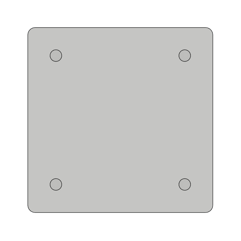 2.25" Round Frames- Standard Style (click for all layouts)