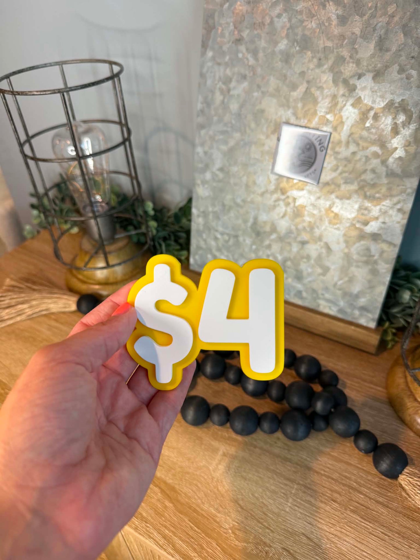 Magnetic Number Display Signs