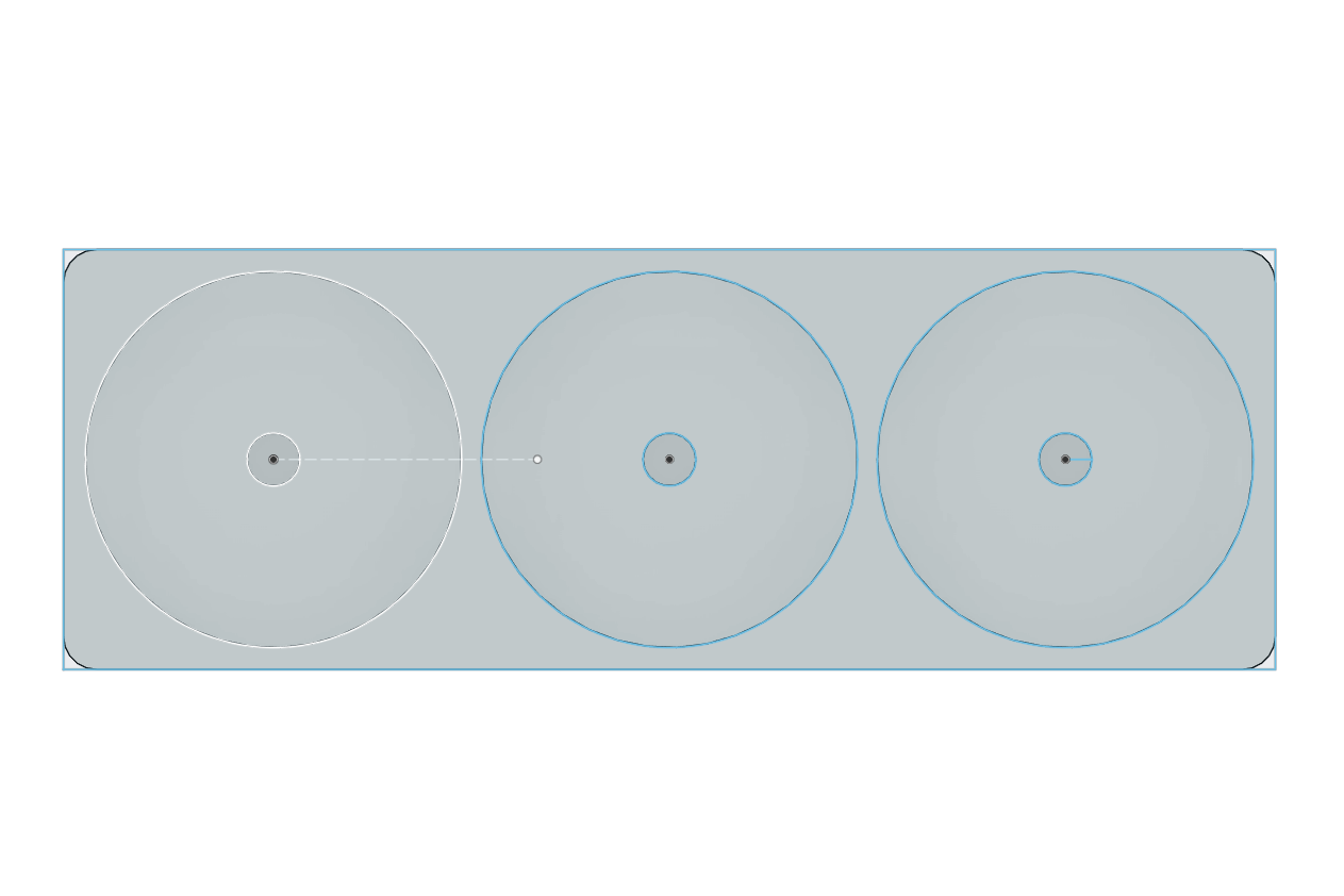 2.25" Round Frames- Standard Style (click for all layouts)
