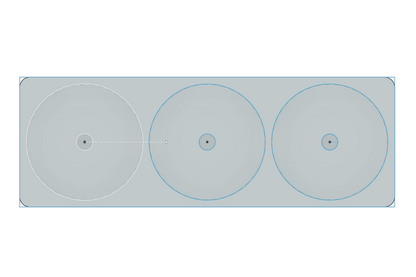2.25" Round Frames- Standard Style (click for all layouts)