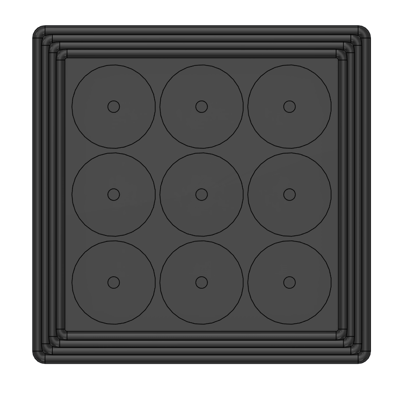 2" Round Frames- Pipe Style (click for all layouts)