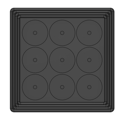 2" Round Frames- Pipe Style (click for all layouts)