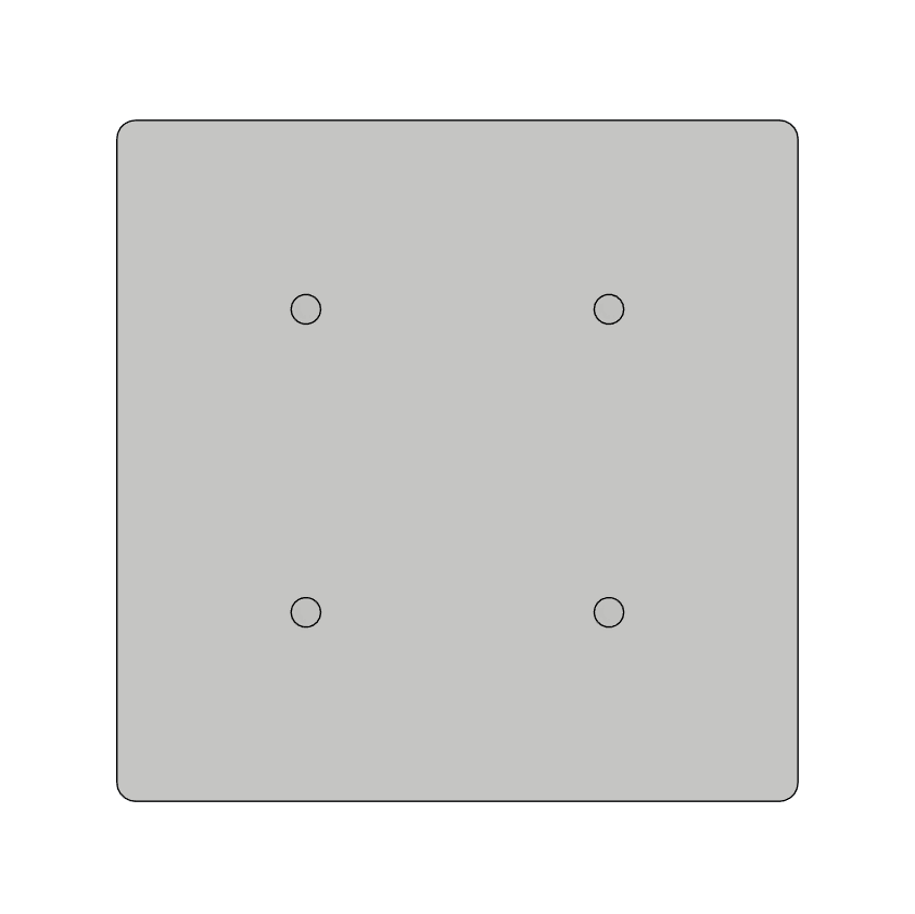 2.25" Round Frames- Standard Style (click for all layouts)