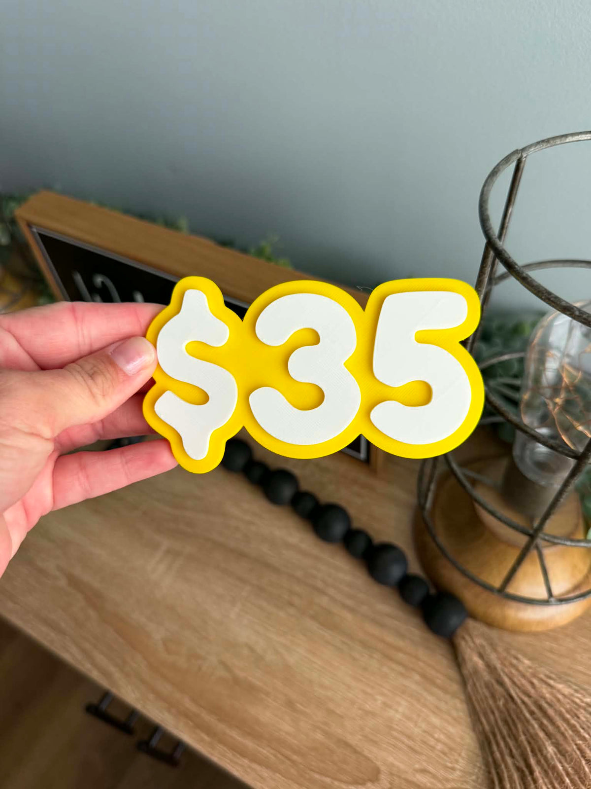 Magnetic Number Display Signs