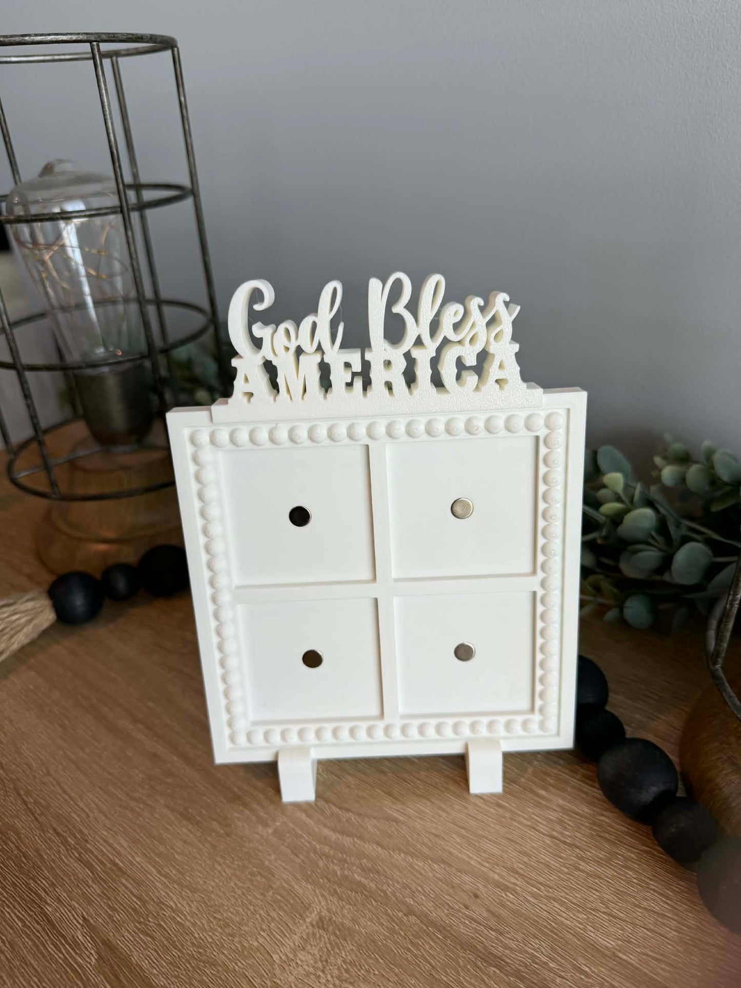 "God Bless America"  Frame Accessories
