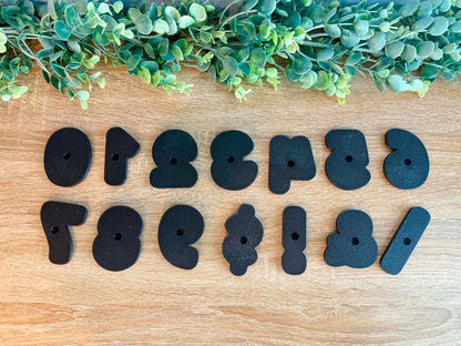 Magnetic Number Display Signs