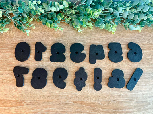 Magnetic Number Display Signs