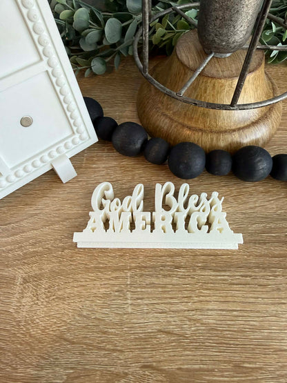 "God Bless America"  Frame Accessories