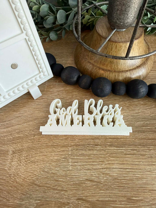 "God Bless America"  Frame Accessories