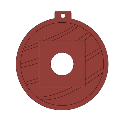 2" Snap In/Out Ornament File