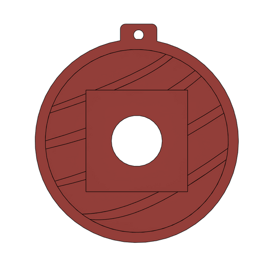 2" Snap In/Out Ornament File