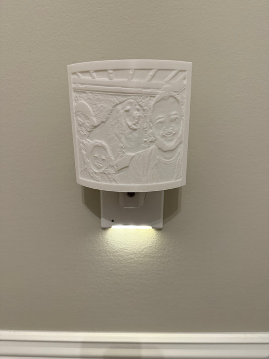 Lithophane Night Light
