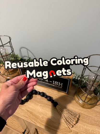Magnetic Alphabet & Phrases Display Signs