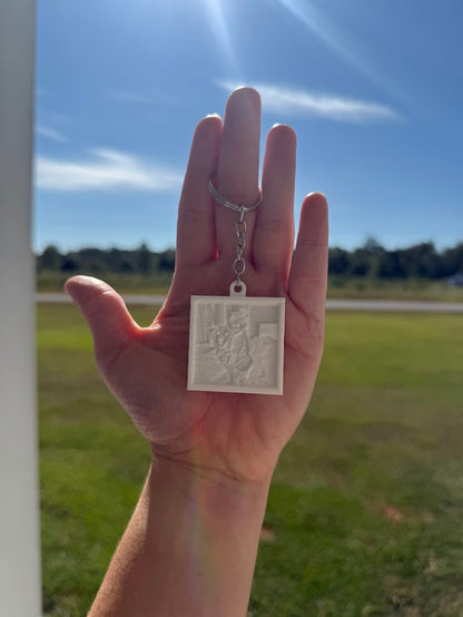 Lithophane Keychain