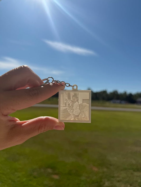 Lithophane Keychain