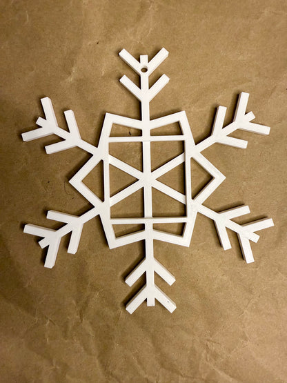 2" Snap In/Out Snowflake File