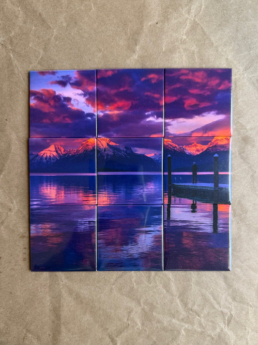 Mosaic Photo Magnet Set