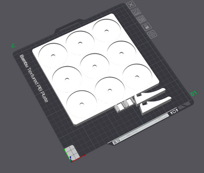 3" Round Frame Files- Standard Style (click for all layouts)