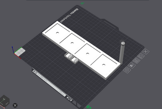 4 by 1 2" Magnetic Photo Frame 3D Print File (Available for Commercial Use)