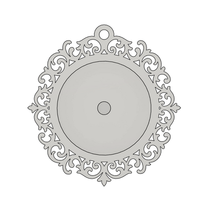 Round Ornament Files- Ornate Style