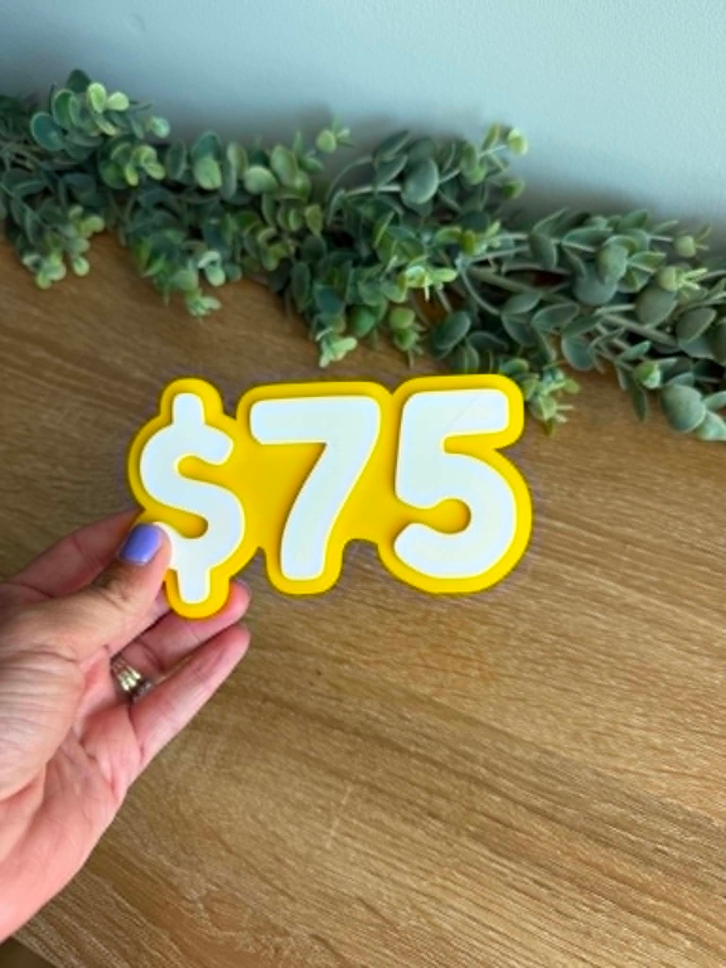 Magnetic Number Display Signs