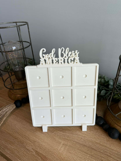 "God Bless America"  Frame Accessories