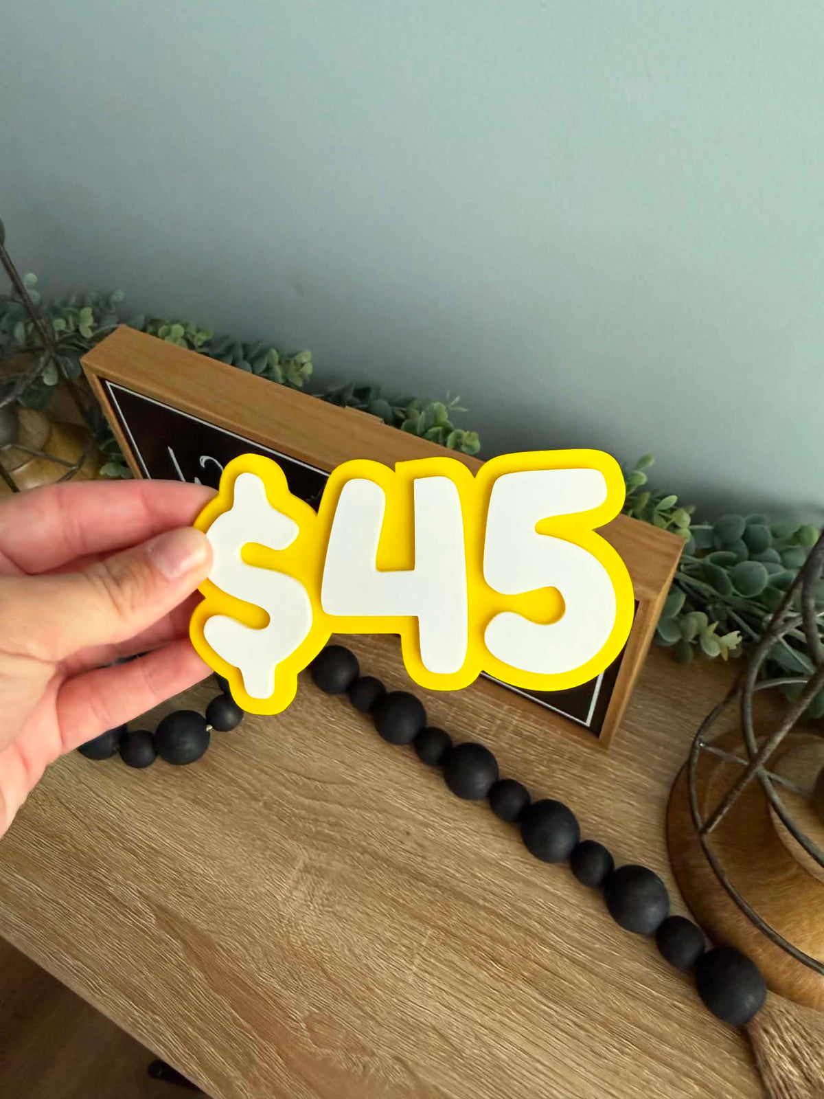 Magnetic Number Display Signs