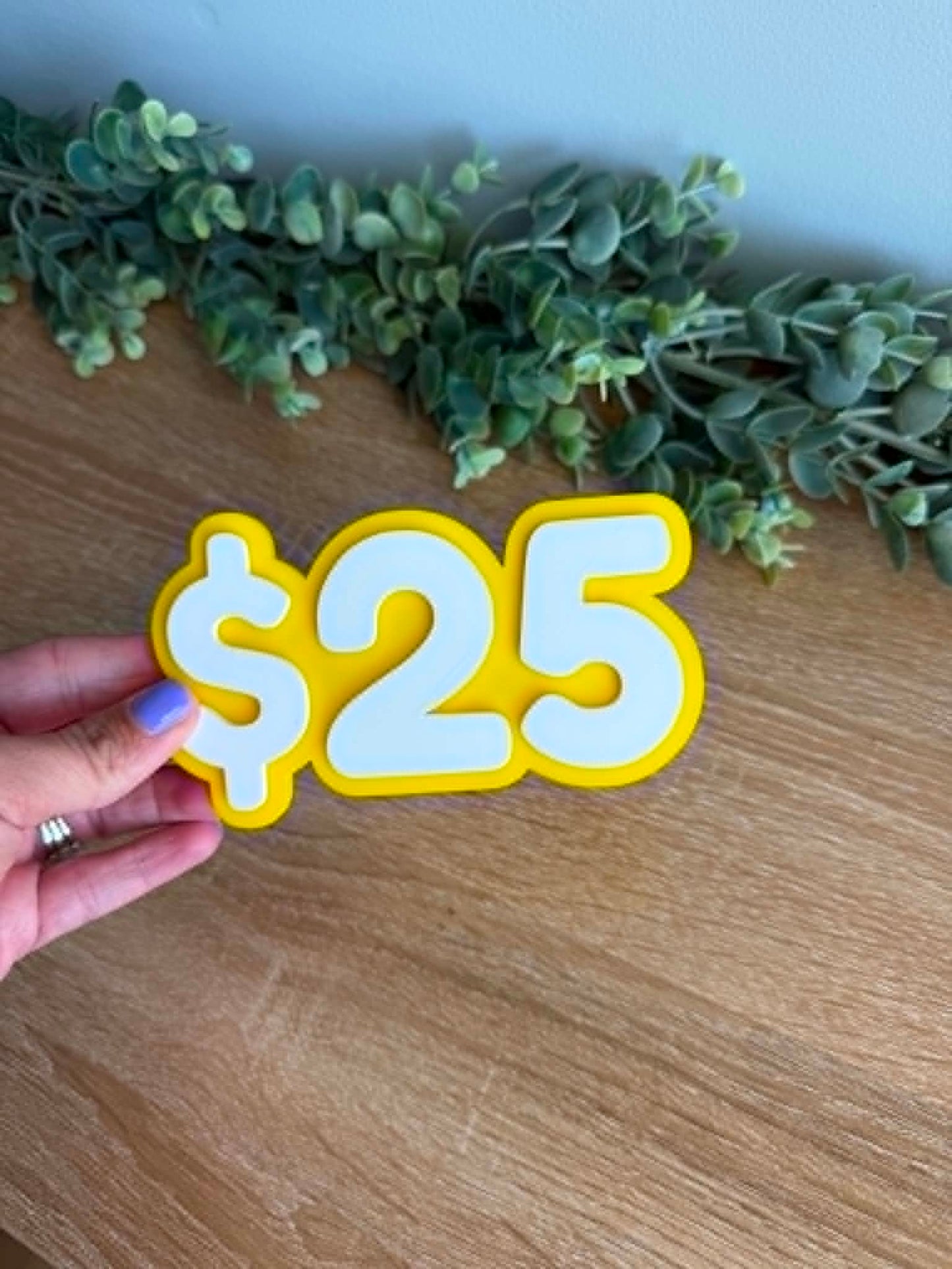 Magnetic Number Display Signs